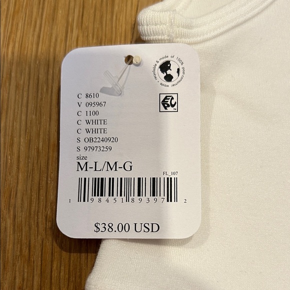 FP Movement by Free People White Crop Top - Picture 4 of 4